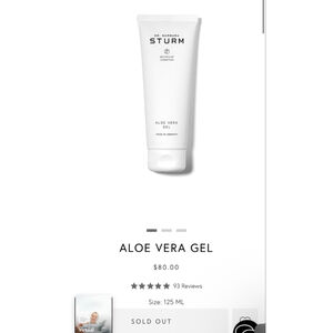 New Dr. Barbara Sturm Aloe Vera